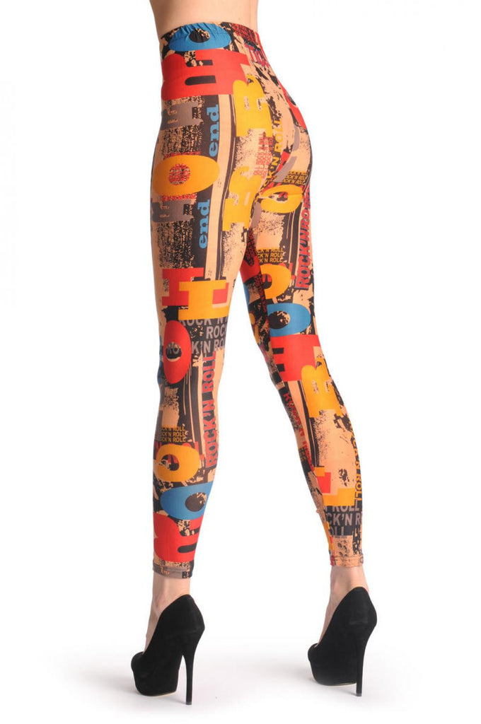 Liss Kiss Rock & Roll - Leggings