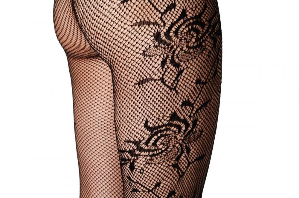 Liss Kiss Roses On The Side - Tights