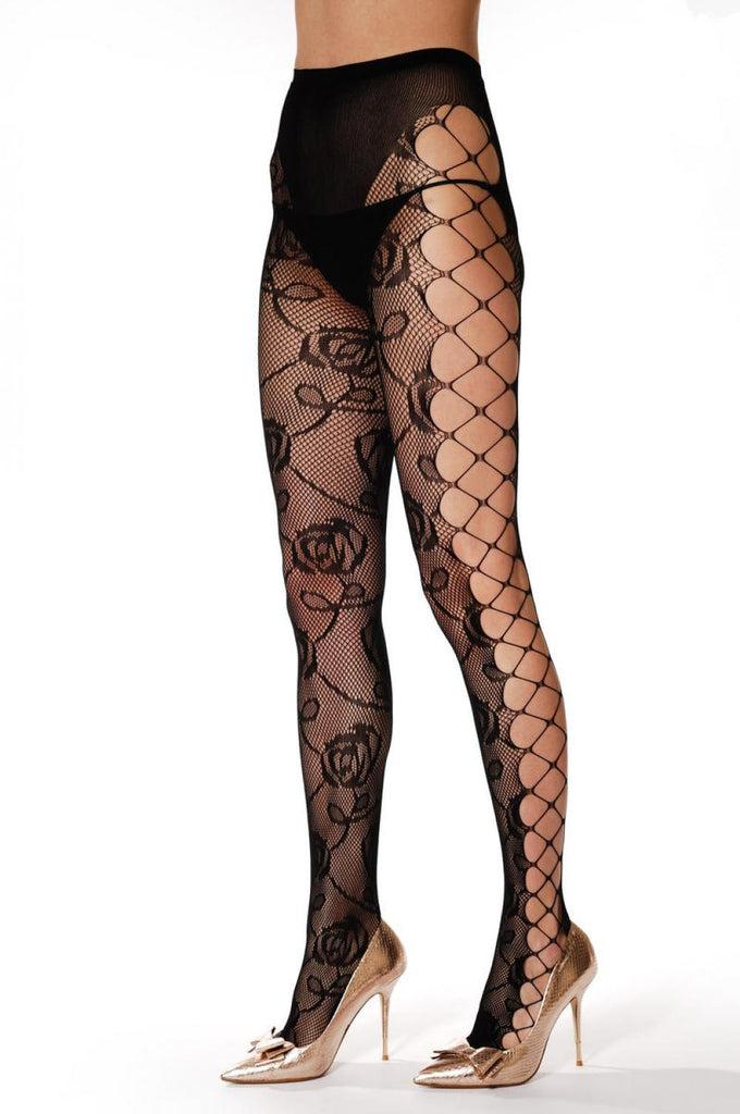 Liss Kiss Roses With The Secret - Tights