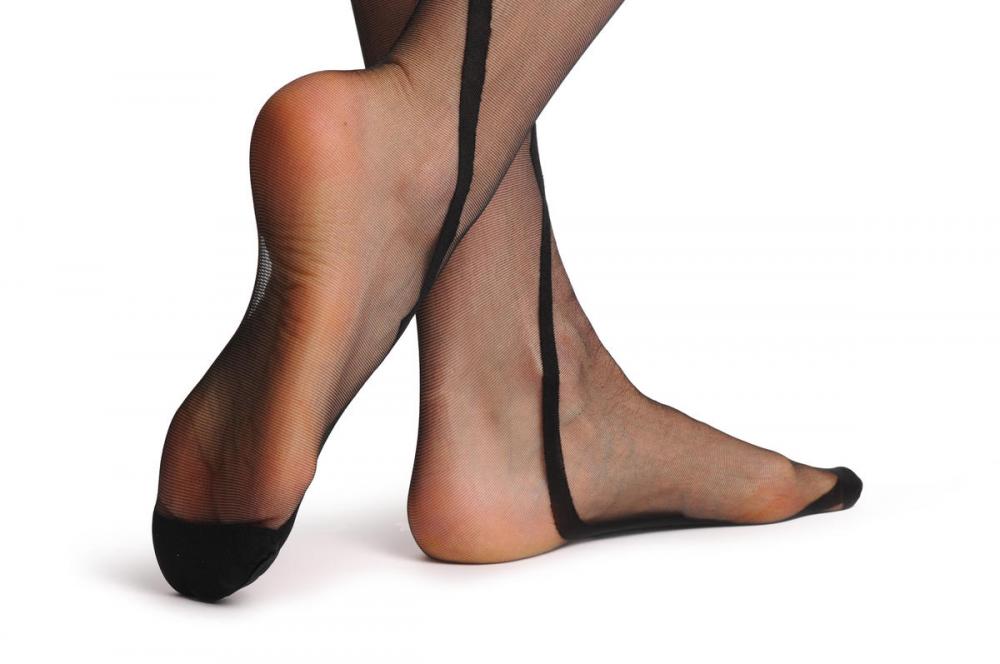 Liss Kiss Sheer Criss Cross Stripes - Tights