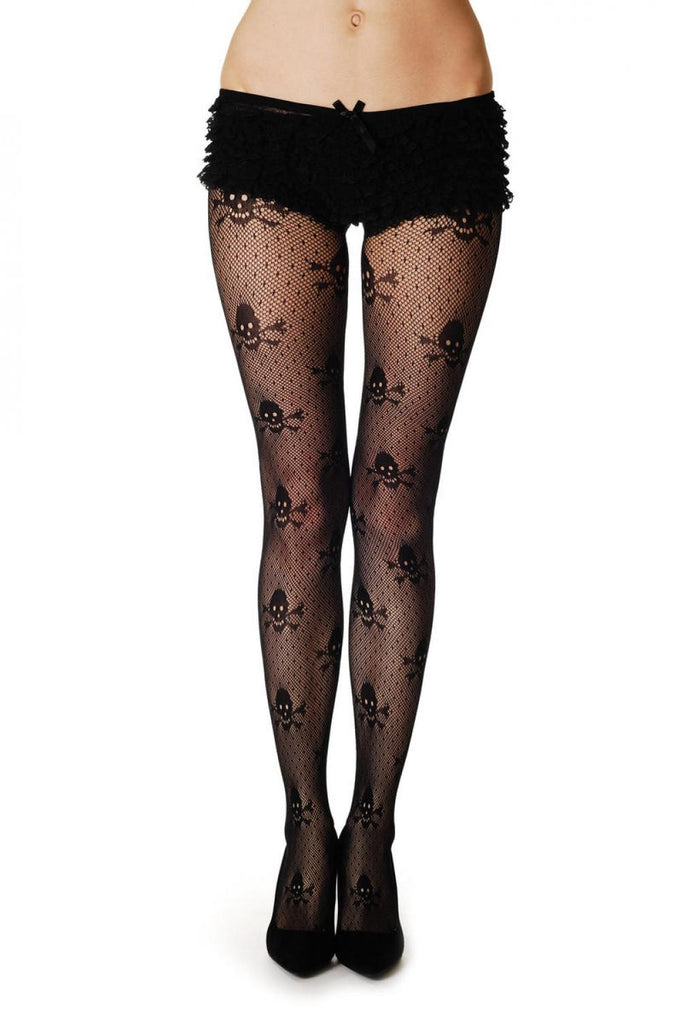 Liss Kiss Skull And Bones (Halloween) - Tights