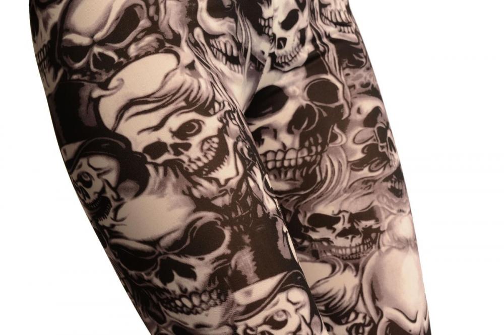 Liss Kiss Skulls & Fire (Halloween) Leggings - Leggings