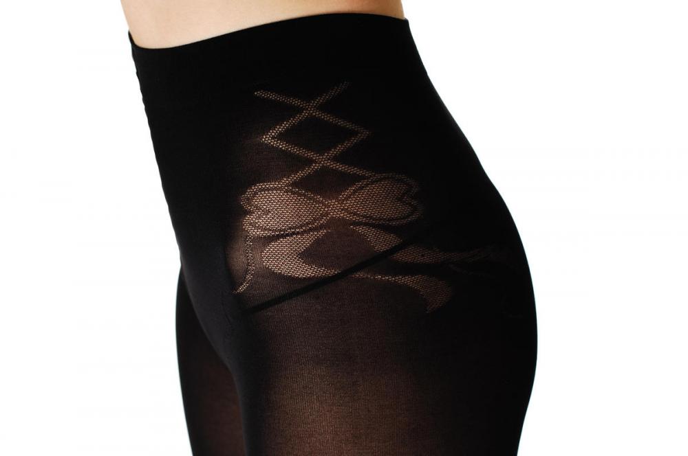 Liss Kiss Transparent Butterfly & Grass - Tights