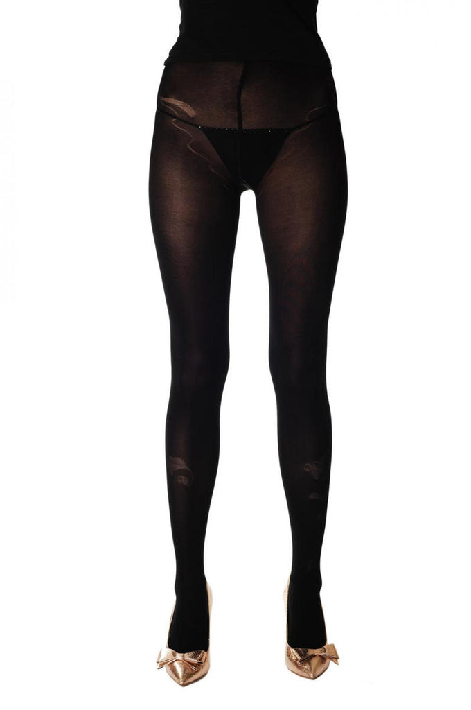Liss Kiss Transparent Butterfly & Grass - Tights