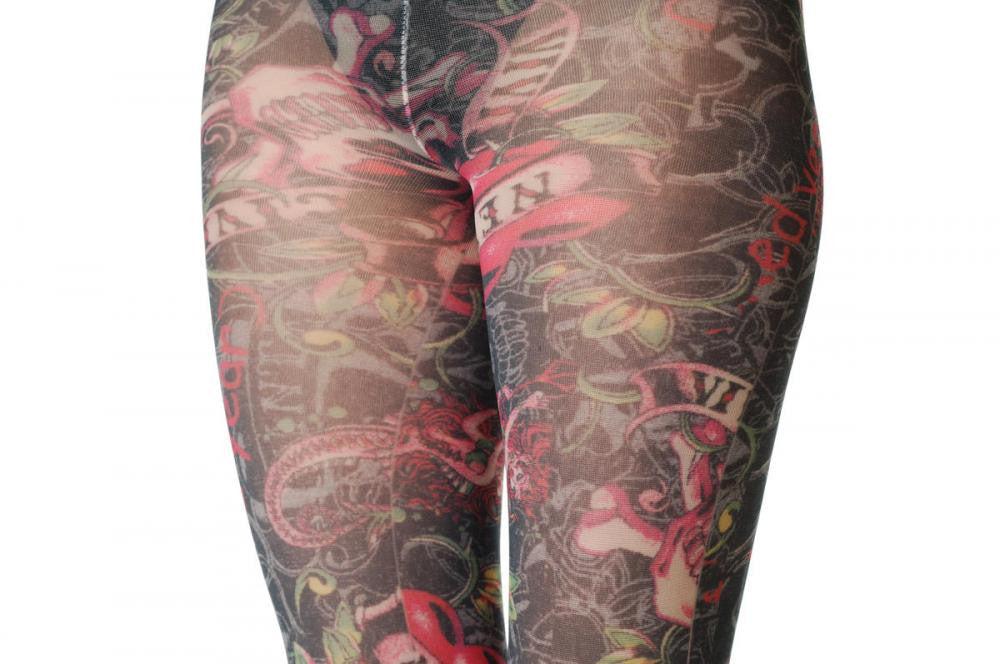 Liss Kiss Viva Skull - Tights
