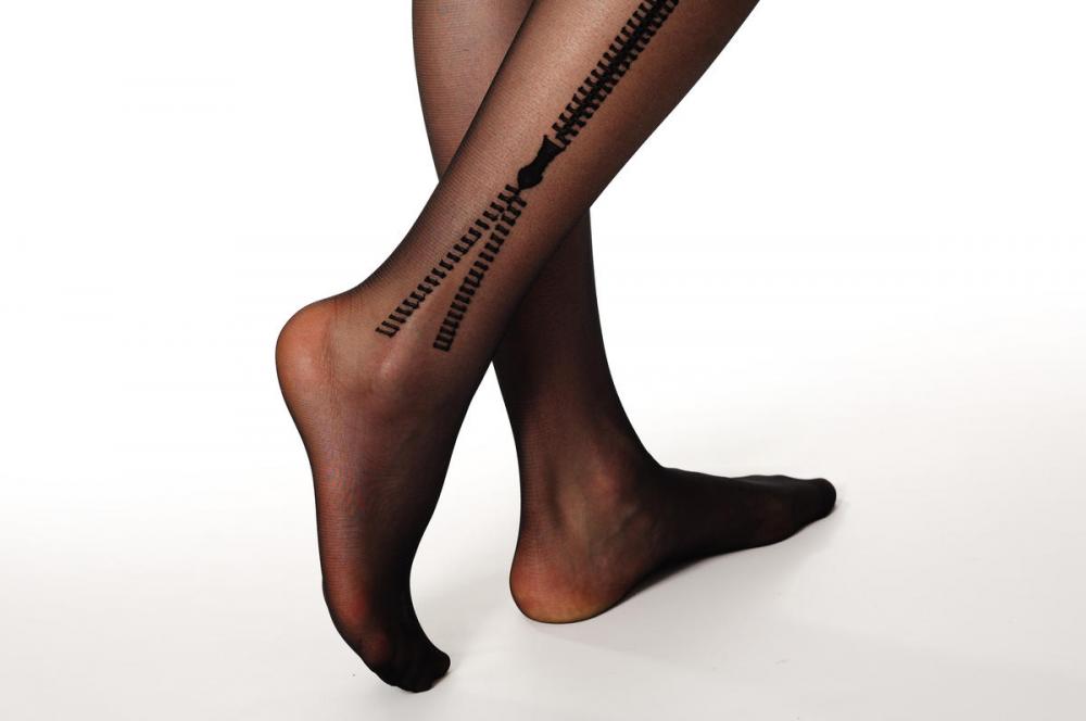 Liss Kiss Zipped Side Seam - Tights