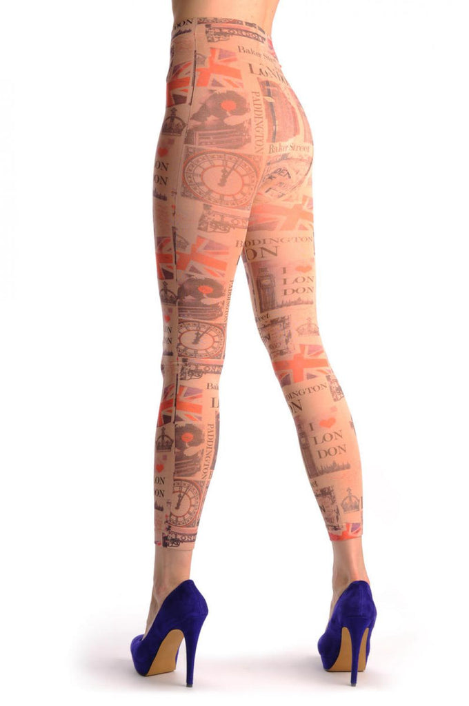 liss kiss London Oxford Street 500 Den Footless - Tights Footless