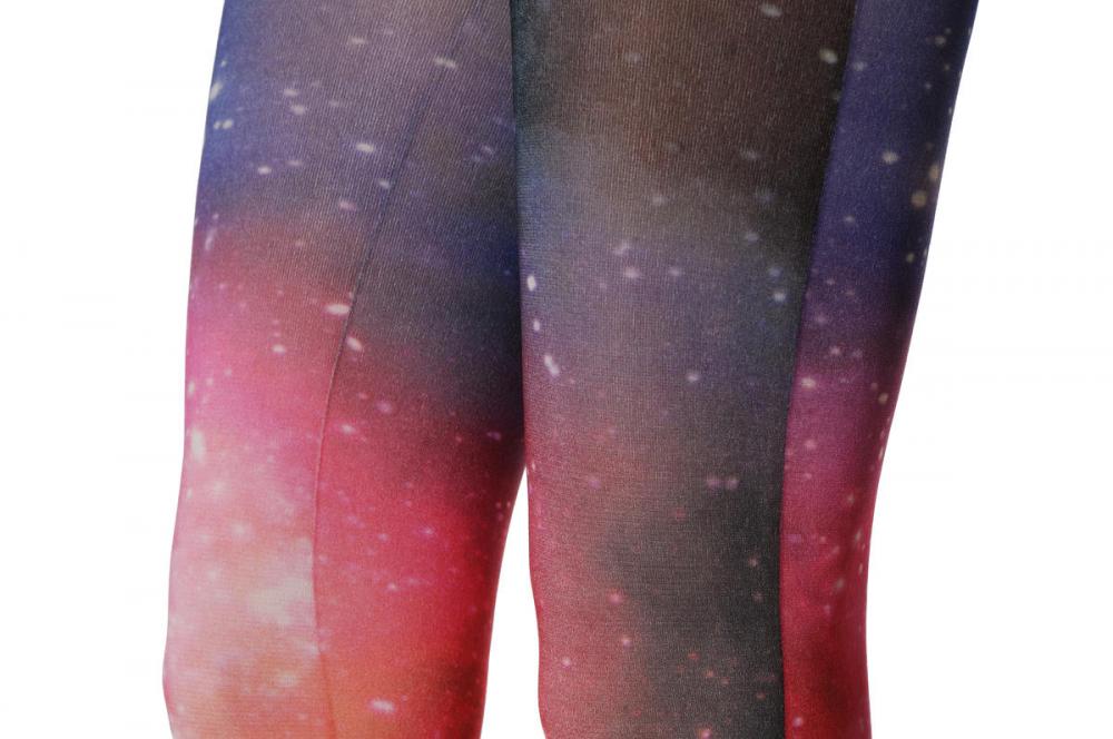 Liss Kiss Milky Way (Galaxy) Print Footless - Tights Footless