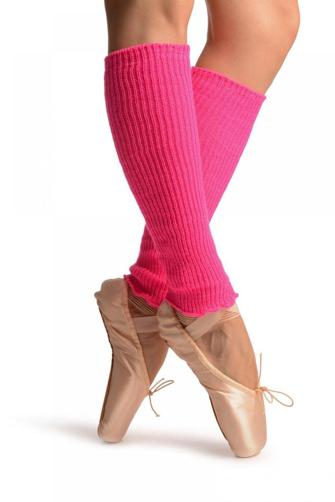 liss kiss Neon Pink Dance/Ballet Leg or Arm Warmers - Leg Warmers