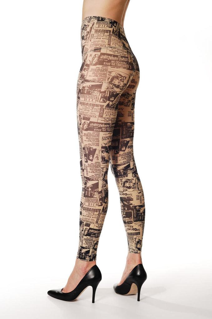 Liss Kiss New York News Vingate Footless - Tights Footless