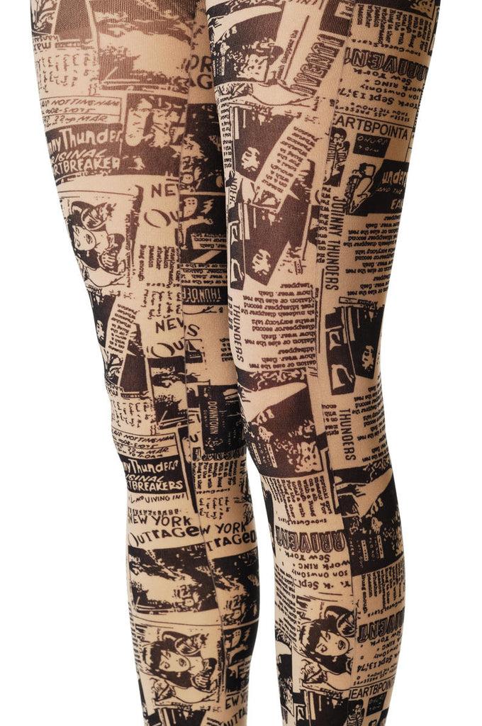 Liss Kiss New York News Vingate Footless - Tights Footless