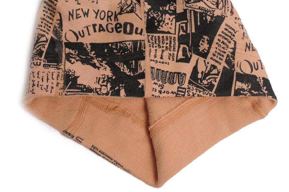 Liss Kiss New York News Vintage Warm Winter Fleece 500 Den - Tights