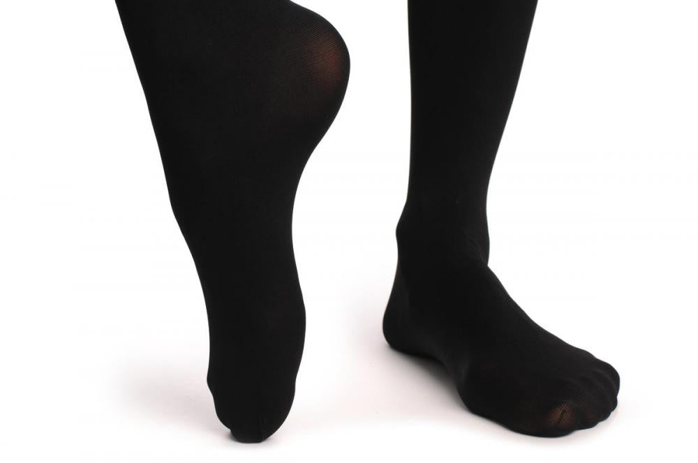 Liss Kiss Over The Knee Opaque Lace Sock & Transparent Top - Tights