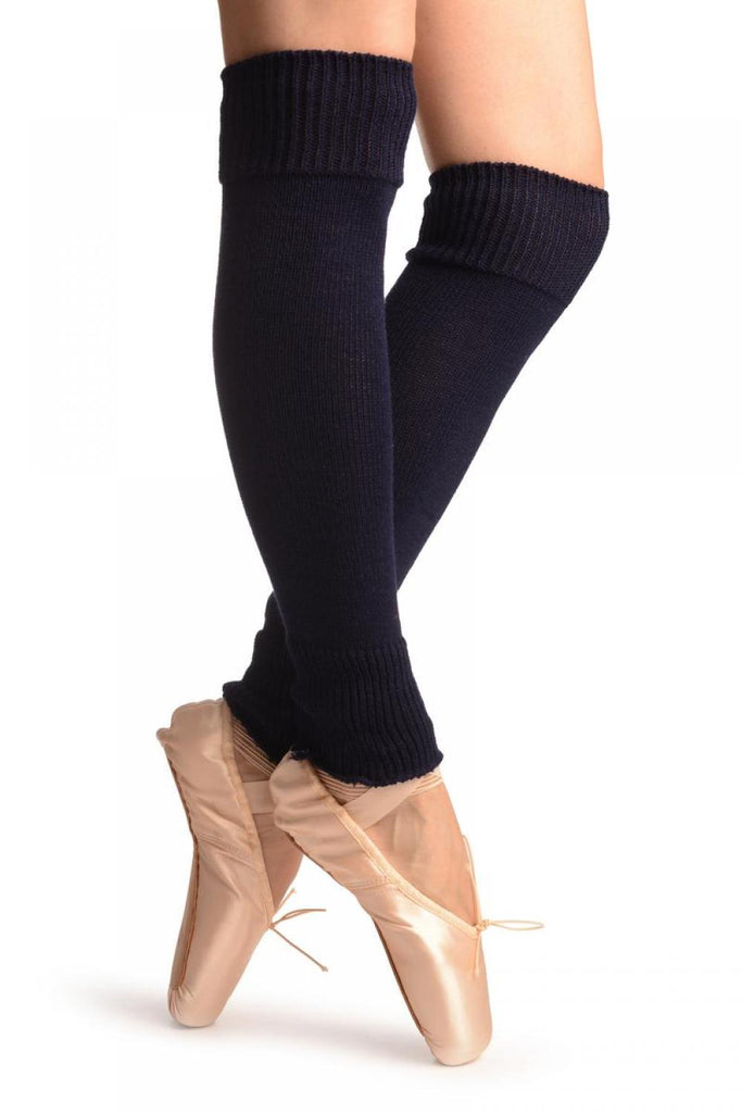 liss kiss Oxford Blue Plain Dance/Ballet Leg Warmers - Leg Warmers