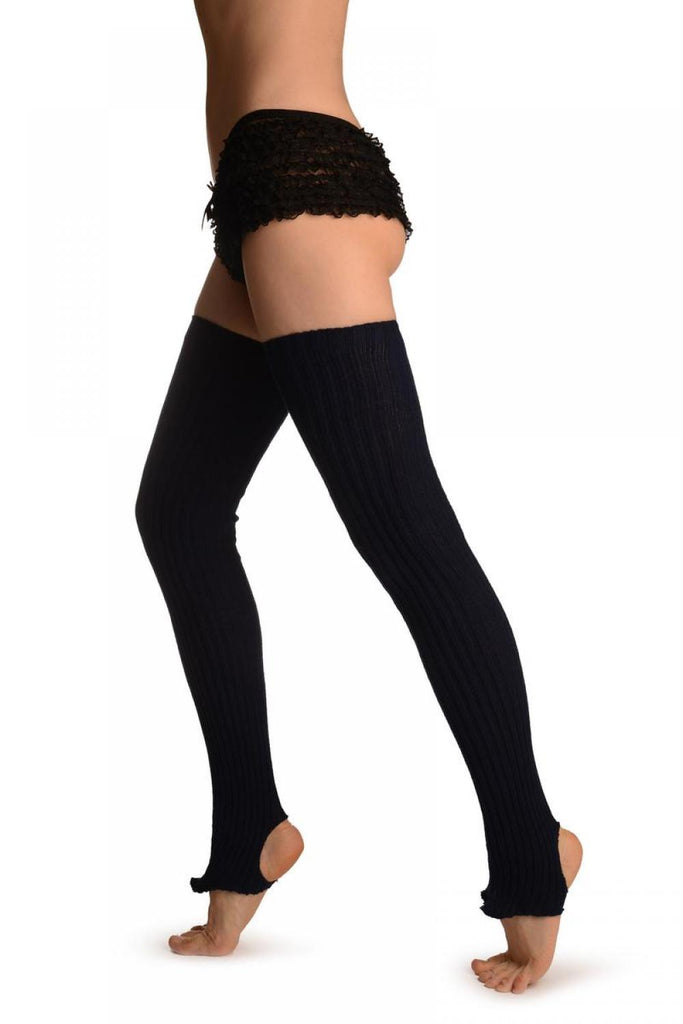liss kiss Oxford Blue Stirrup Dance/Ballet Leg Warmers - Leg Warmers liss kiss Oxford Blue Stirrup Dance/Ballet Leg Warmers - Leg Warmers