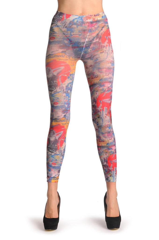 Liss Kiss Parisian Dancing Girl Footless - Tights Footless