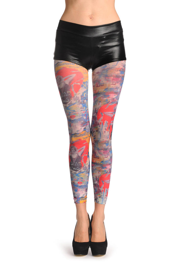 liss kiss Parisian Dancing Girl Footless - Tights Footless