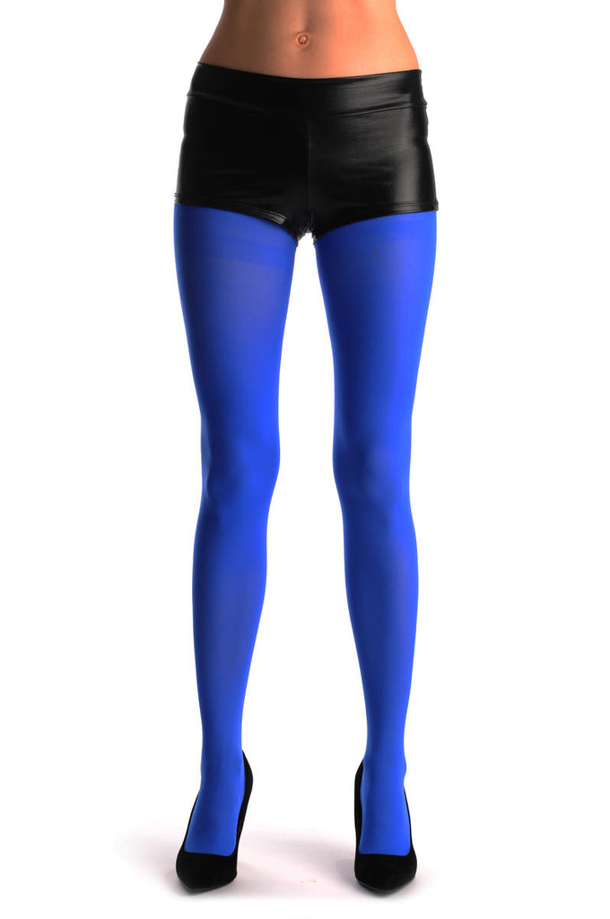 Liss Kiss Persian Blue Plain Luxury Quality 40 Denier - Tights