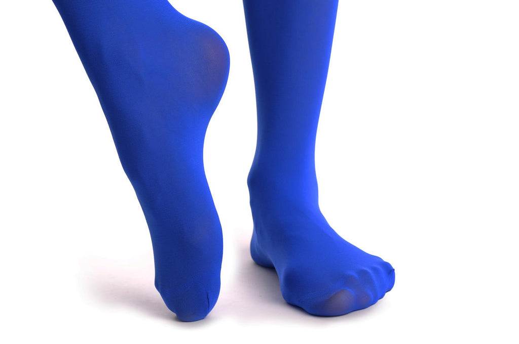 Liss Kiss Persian Blue Plain Luxury Quality 40 Denier - Tights