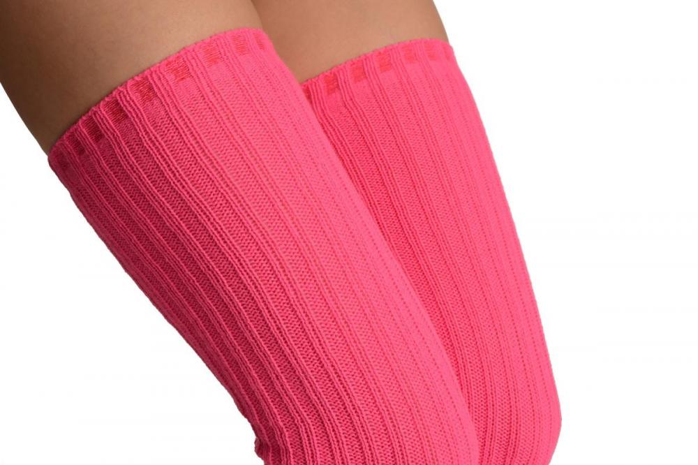 Liss Kiss Persian Rose Pink Stirrup Dance/Ballet Leg Warmers - Leg Warmers