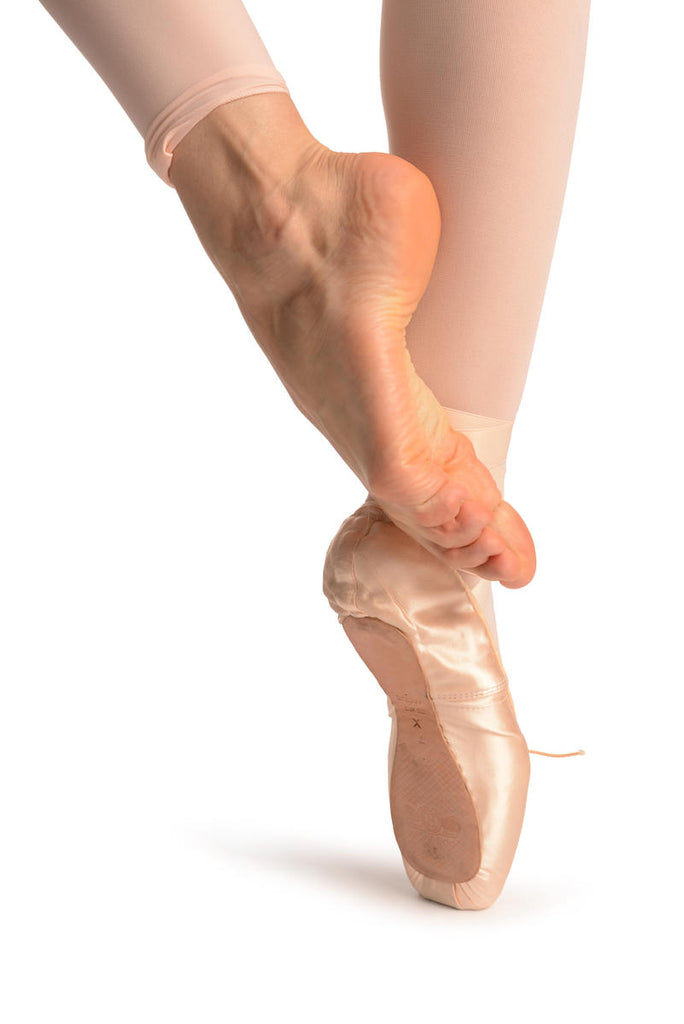 Liss Kiss Pink Convertible Ballet Tights 80 Den - Dance Tights