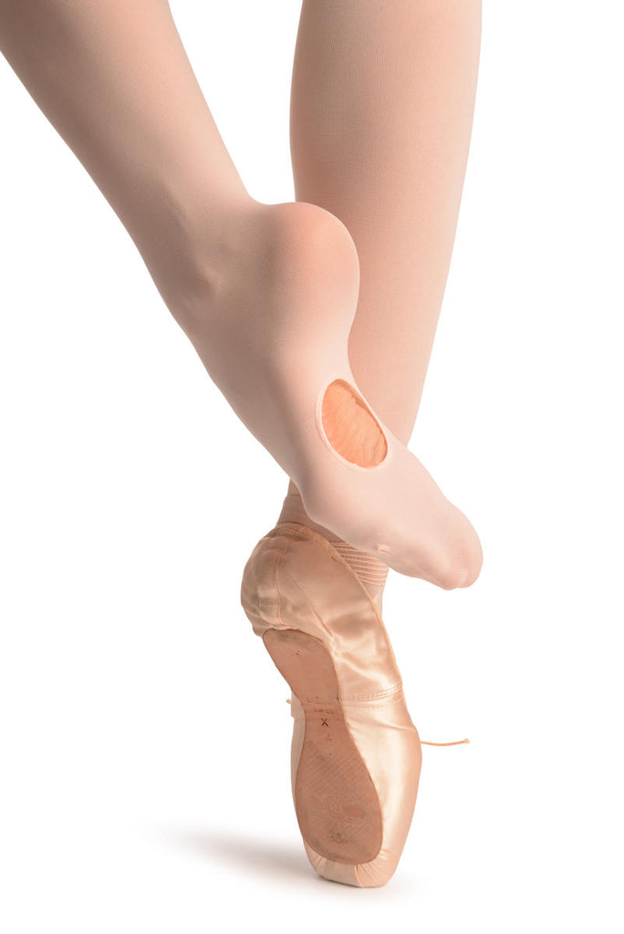 liss kiss Pink Convertible Ballet Tights 80 Den - Dance Tights