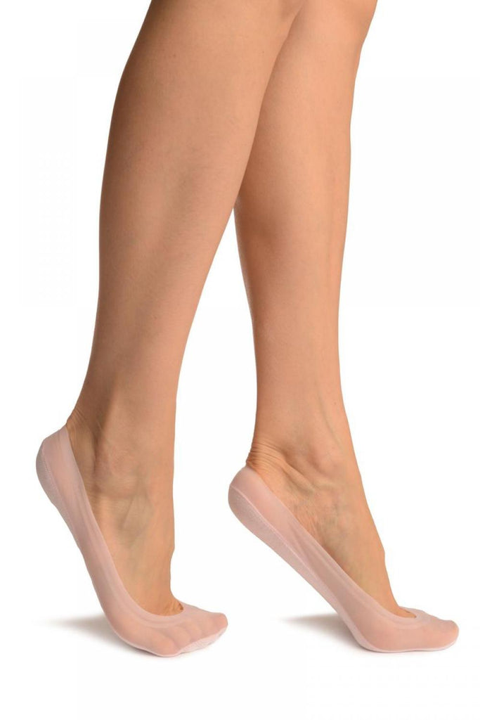 liss kiss Pink Low Rise With Silicon Grip & Cotton Sole Footsies - Footsies Socks