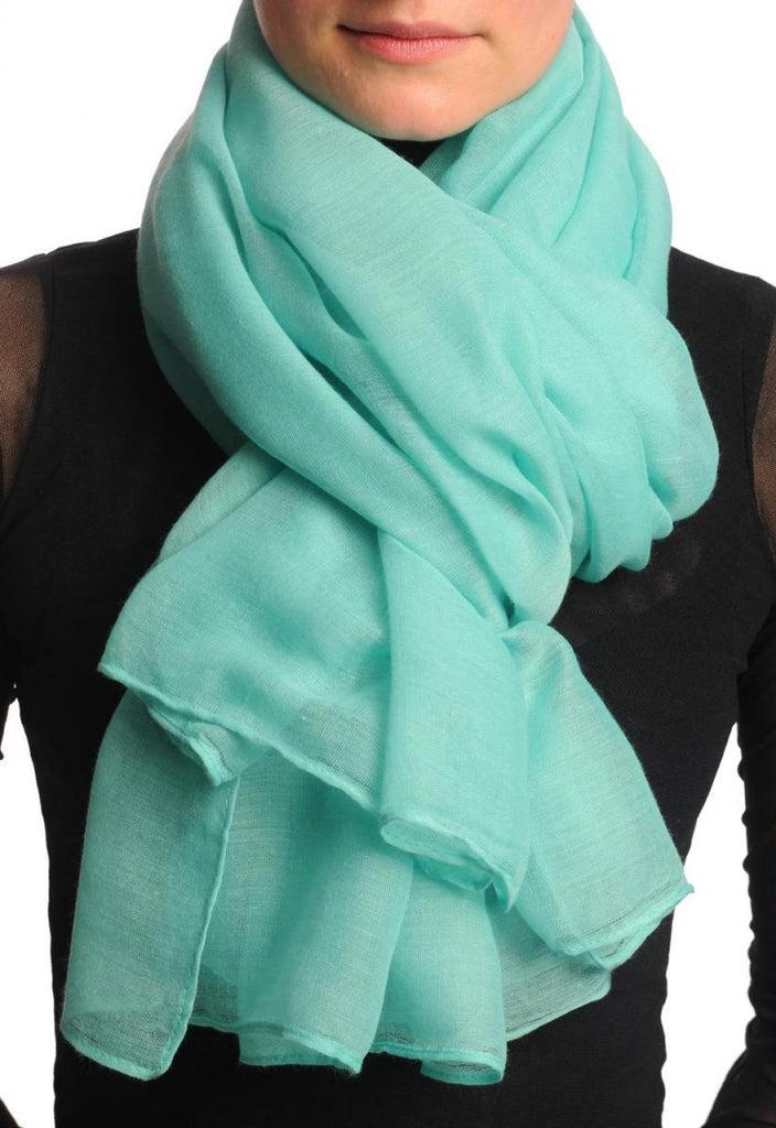 liss kiss Plain Eton Green Unisex Scarf & Beach Sarong - Scarf