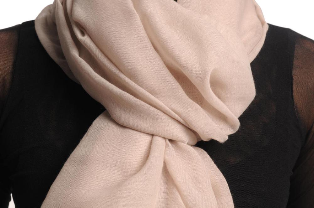 Liss Kiss Plain Light Grey Unisex Scarf & Beach Sarong - Scarf