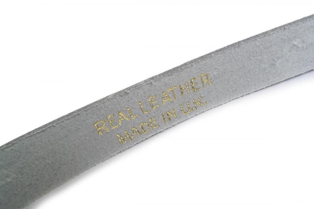 Liss Kiss Plain Powder Beige Real Leather Women Belt - Belt