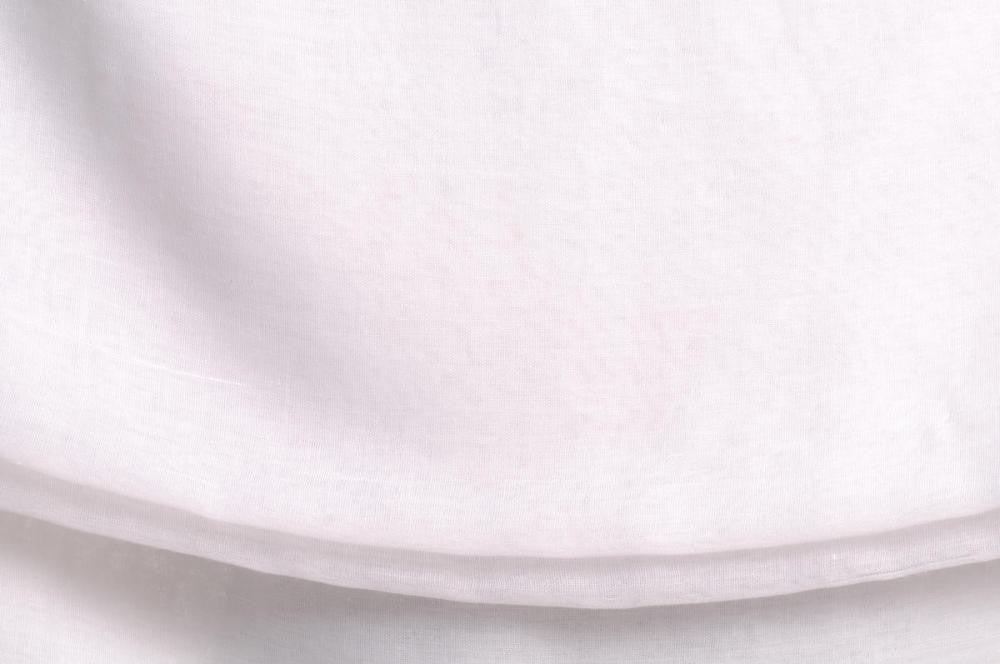 Liss Kiss Plain White Unisex Scarf & Beach Sarong - Scarf