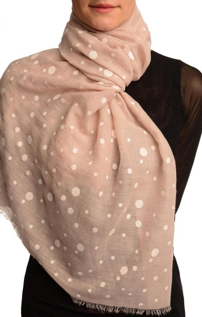 liss kiss Printed Dots On Puce Pink Unisex Scarf - Scarf