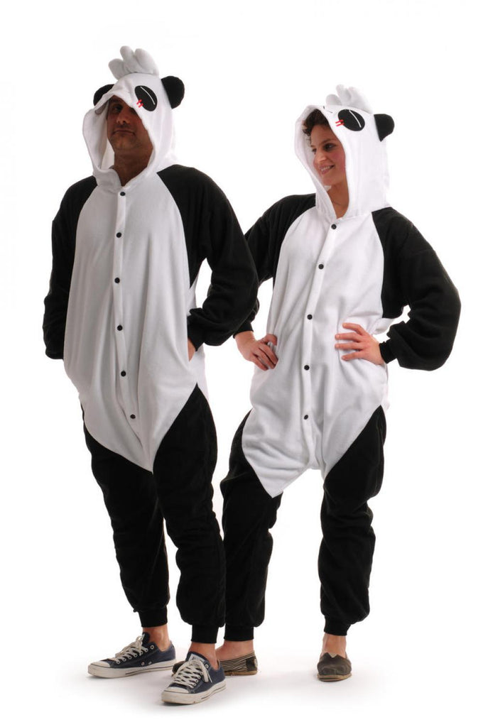 Liss Kiss Punk Panda - Unisex Onesies Fun Party Wear For Him Or Her - Jumpsuit
