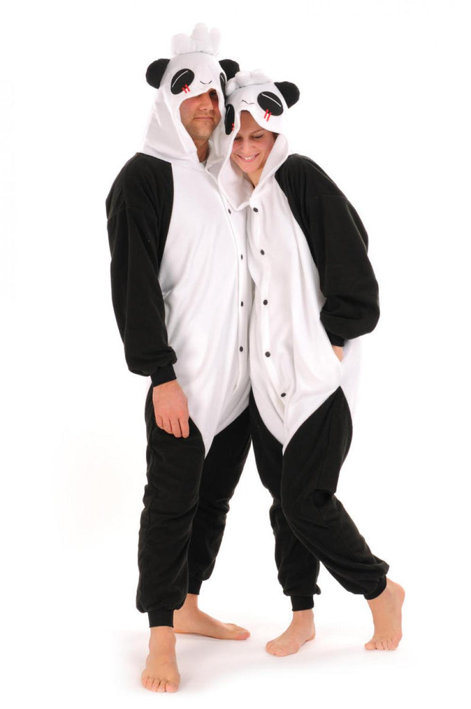 Liss Kiss Punk Panda - Unisex Onesies Fun Party Wear For Him Or Her - Jumpsuit