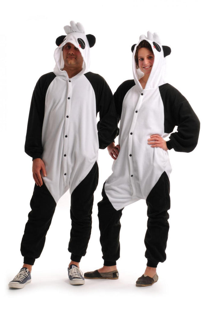 Liss Kiss Punk Panda - Unisex Onesies Fun Party Wear For Him Or Her - Jumpsuit