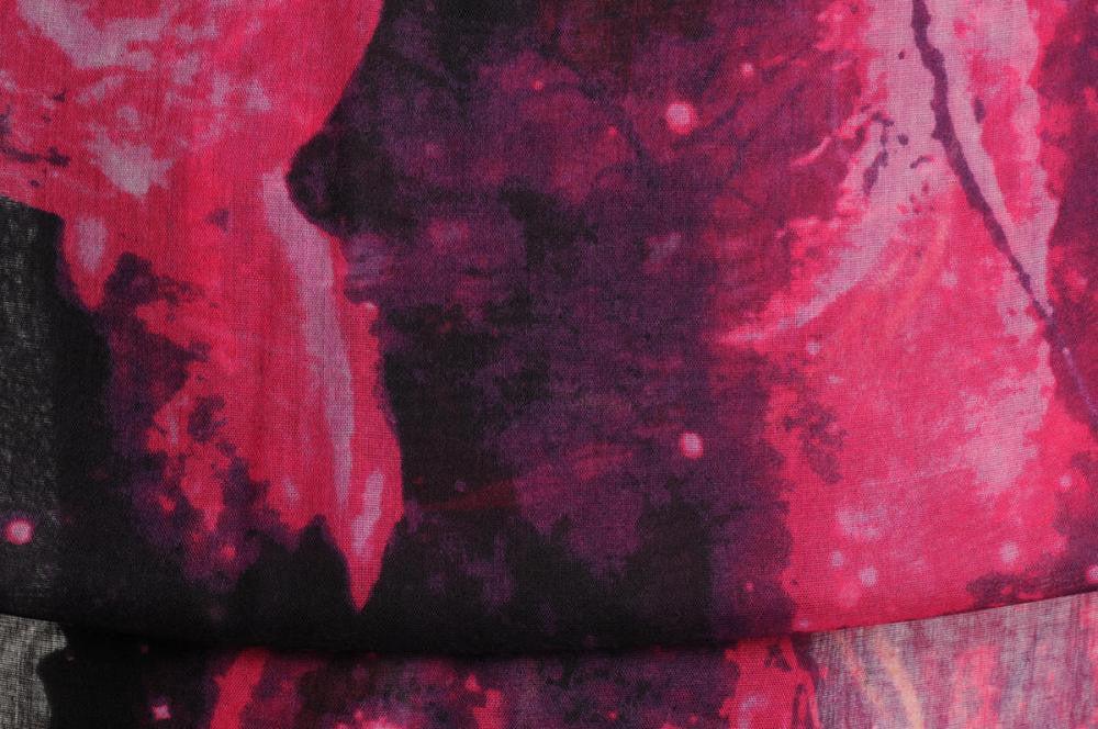 Liss Kiss Purple Galaxy Unisex Scarf & Beach Sarong - Scarf