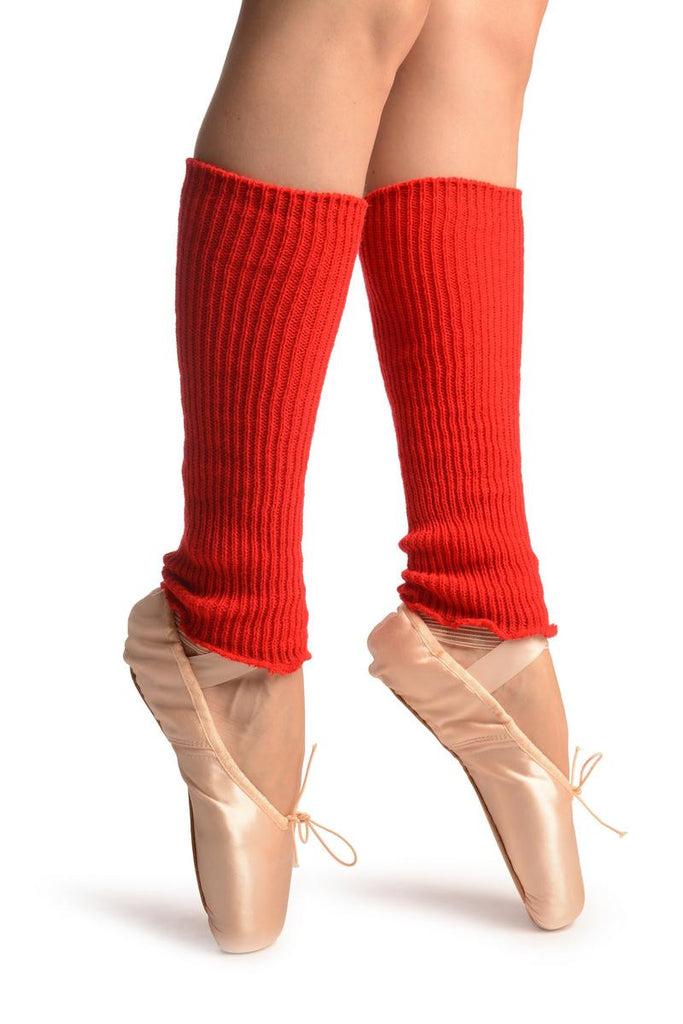 Liss Kiss Red Dance/Ballet Leg Or Arm Warmers - Leg Warmers