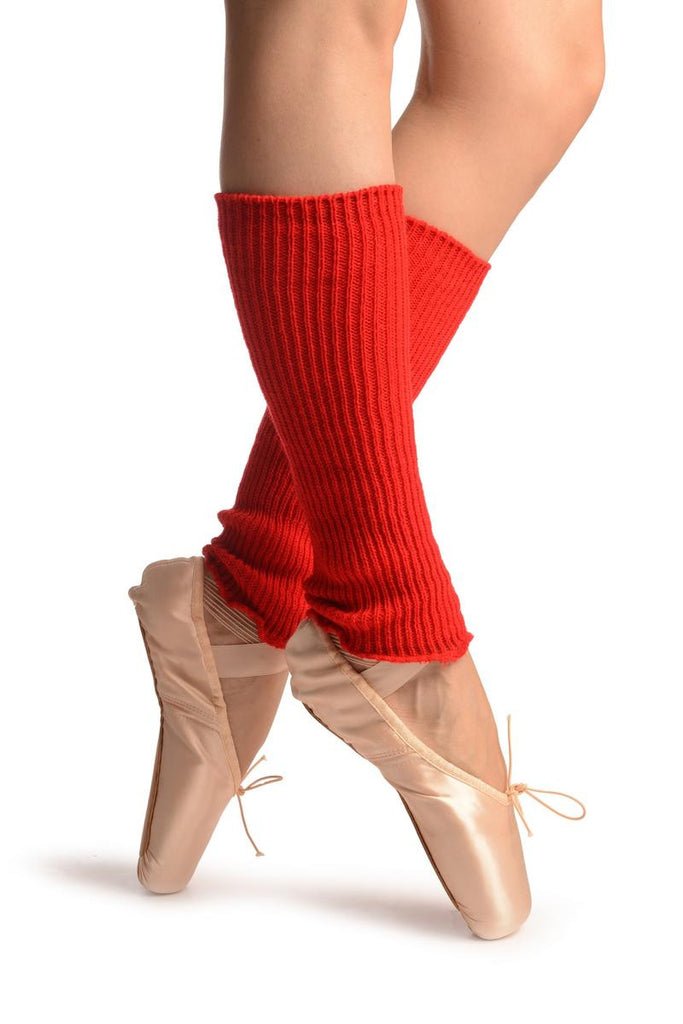 liss kiss Red Dance/Ballet Leg or Arm Warmers - Leg Warmers