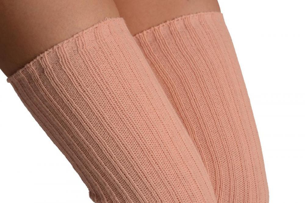 Liss Kiss Tea Rose Pink Stirrup Dance/Ballet Leg Warmers - Leg Warmers