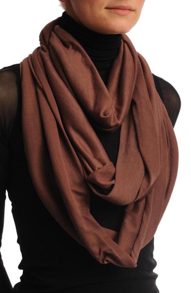 Liss Kiss Terra Cotta Two Or Three Loops Snood - Scarf