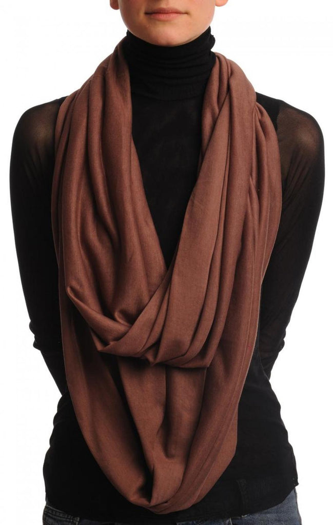Liss Kiss Terra Cotta Two Or Three Loops Snood - Scarf