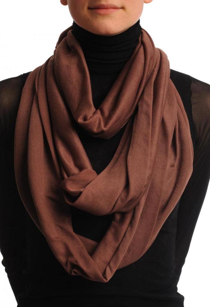 liss kiss Terra Cotta Two Or Three Loops Snood - Scarf