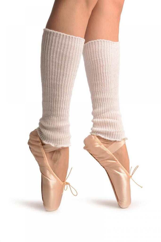 Liss Kiss White Dance/Ballet Leg Or Arm Warmers - Leg Warmers