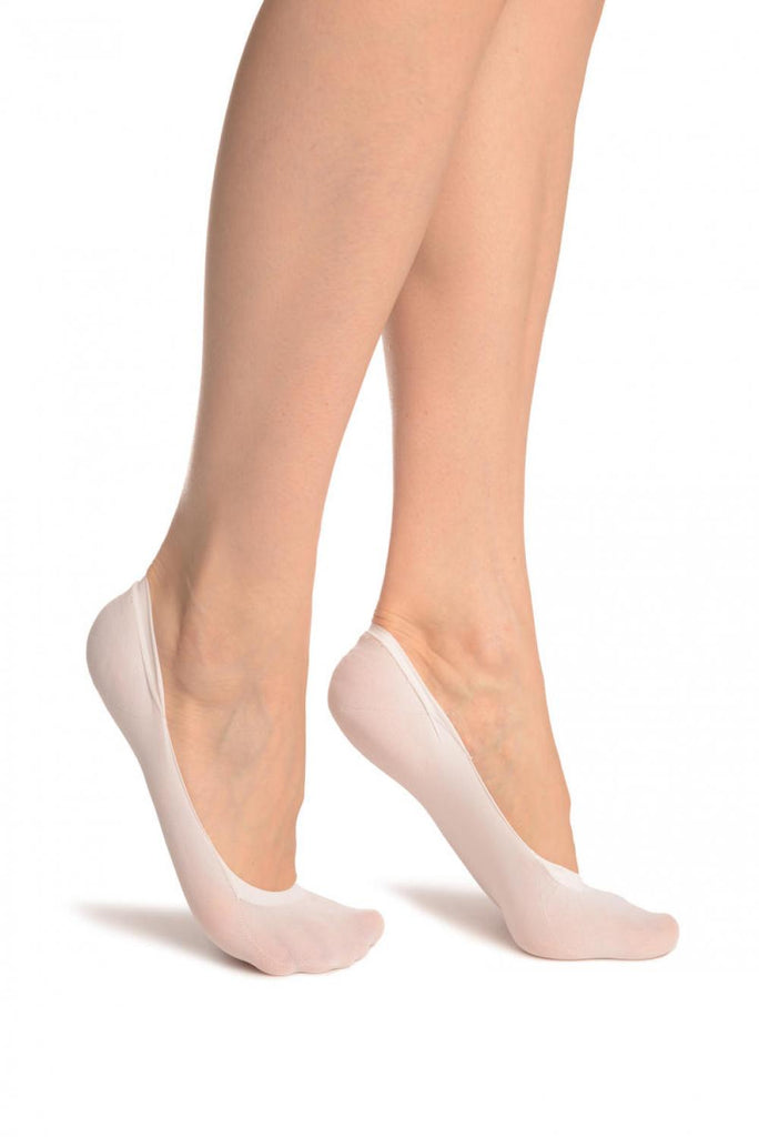 liss kiss White Opaque Footies 40 Den - Footsies Socks