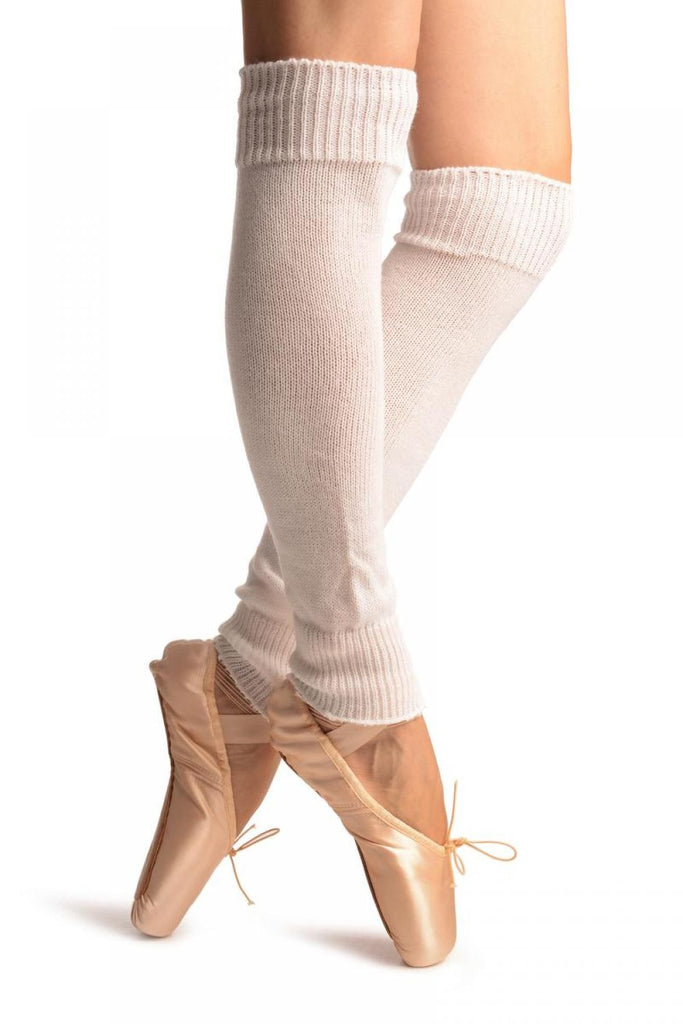 liss kiss White Plain Dance/Ballet Leg Warmers - Leg Warmers liss kiss White Plain Dance/Ballet Leg Warmers - Leg Warmers