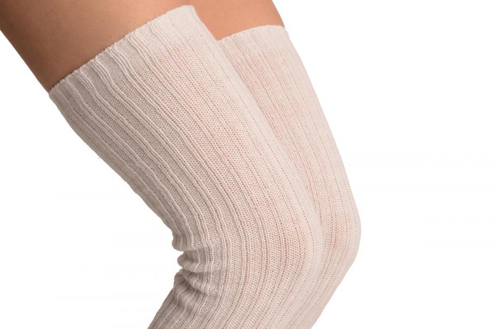 Liss Kiss White Stirrup Dance/Ballet Leg Warmers - Leg Warmers