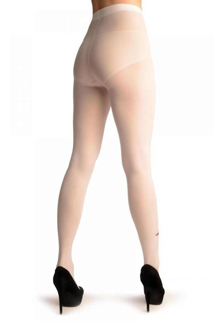 Liss Kiss White With Singing Puppy & Dreaming Kitten - Tights