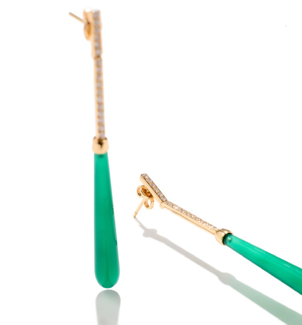 Lito Agate Drops Earrings