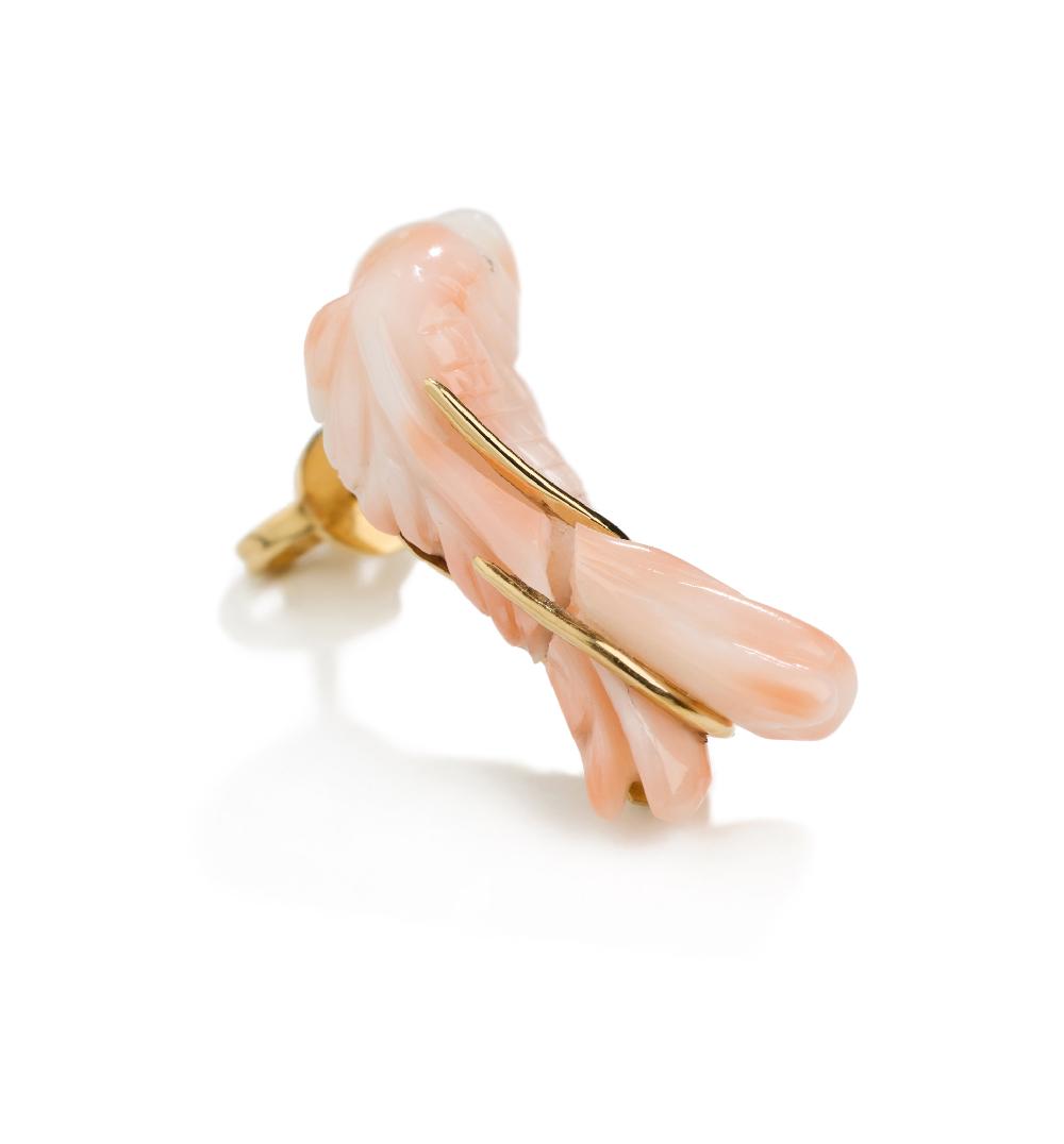 Lito Coral Fish Earring