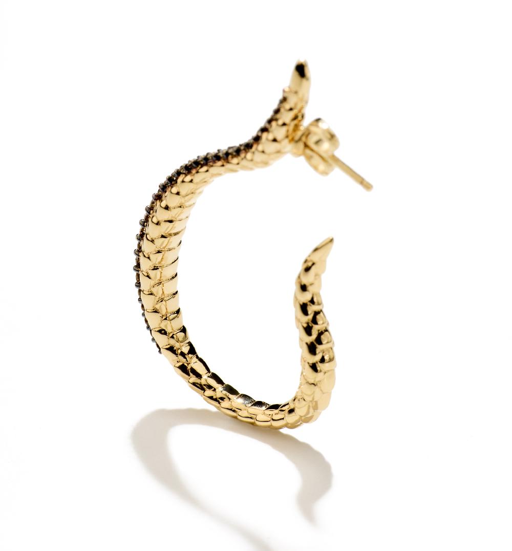 Lito Diamond Hook Earrings